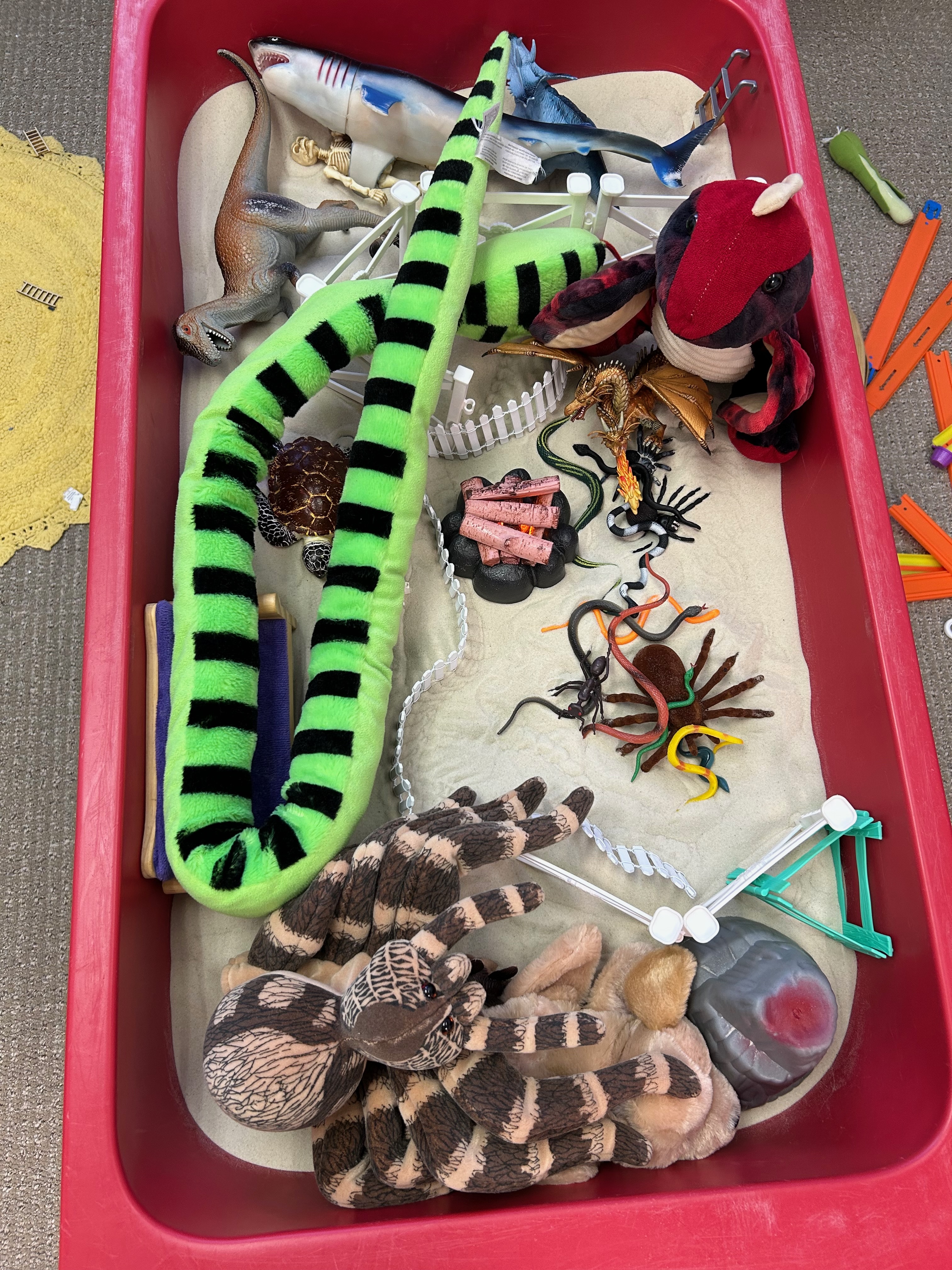 Play therapy snake
